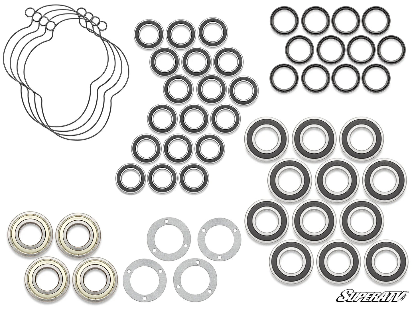 6” DUAL IDLER PORTAL GEAR LIFT SEAL AND BEARING REBUILD KITS