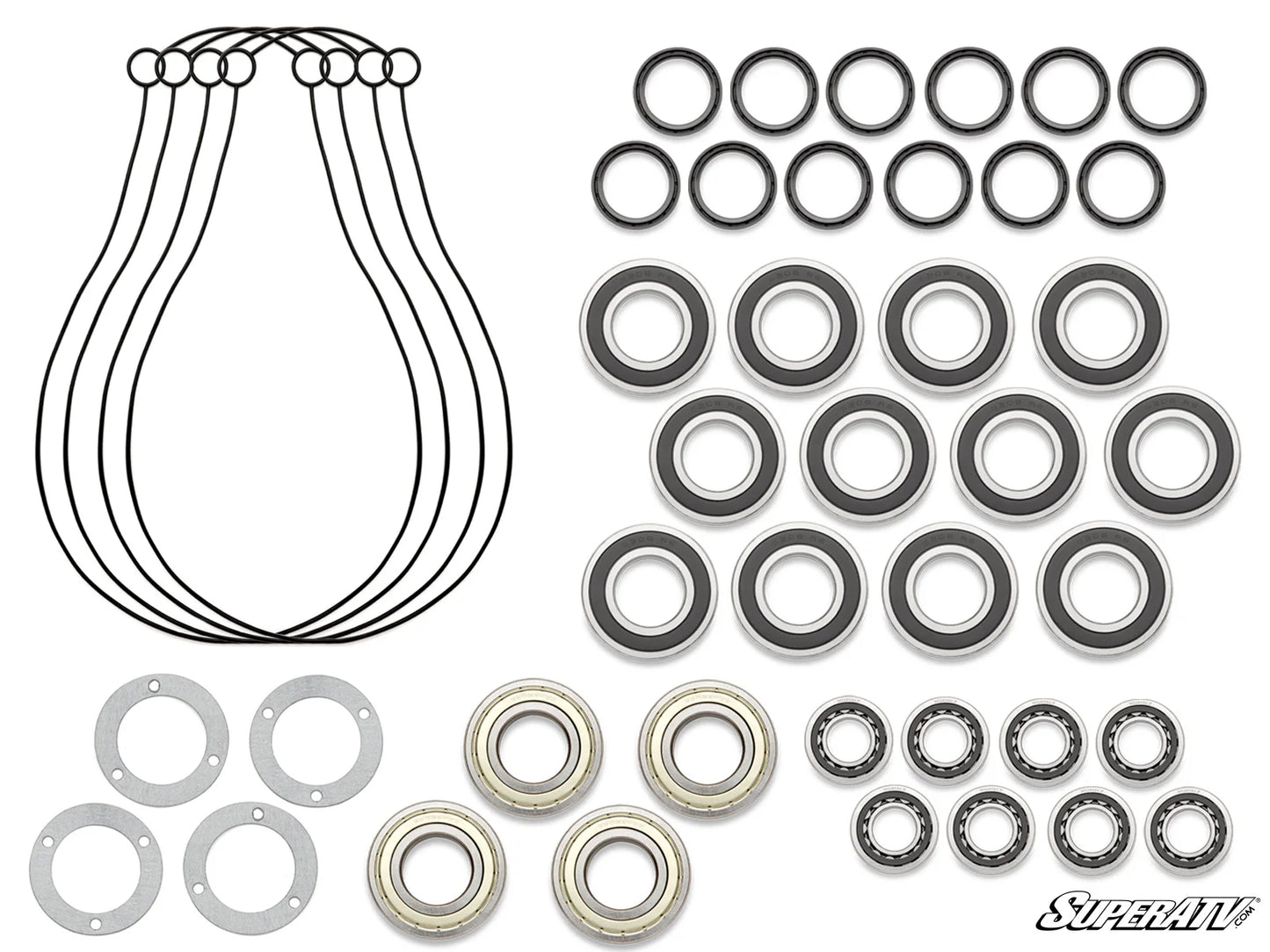 8" SINGLE IDLER PORTAL GEAR LIFT SEAL AND BEARING REBUILD KITS