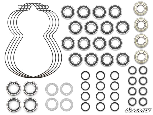 8" DUAL IDLER PORTAL GEAR LIFT SEAL AND BEARING REBUILD KITS