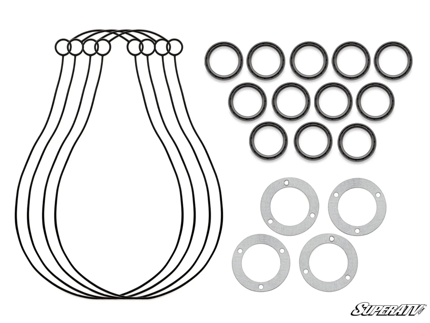 8" SINGLE IDLER PORTAL GEAR LIFT SEAL AND BEARING REBUILD KITS